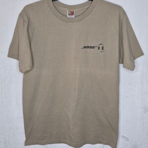 Vintage Bose Aviation Headset Promo T Shirt Size Large